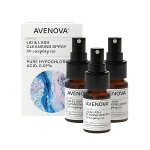 Avenova Eyelid and Eyelash Cleanser Spray (3-Pack)